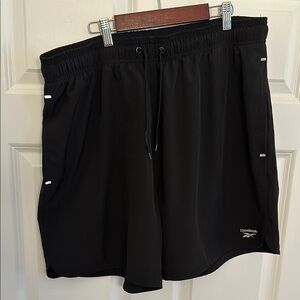 Reebok Men's Black Athletic Shorts